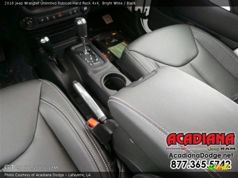 Bright White / Black 2016 Jeep Wrangler Unlimited Rubicon Hard Rock 4x4