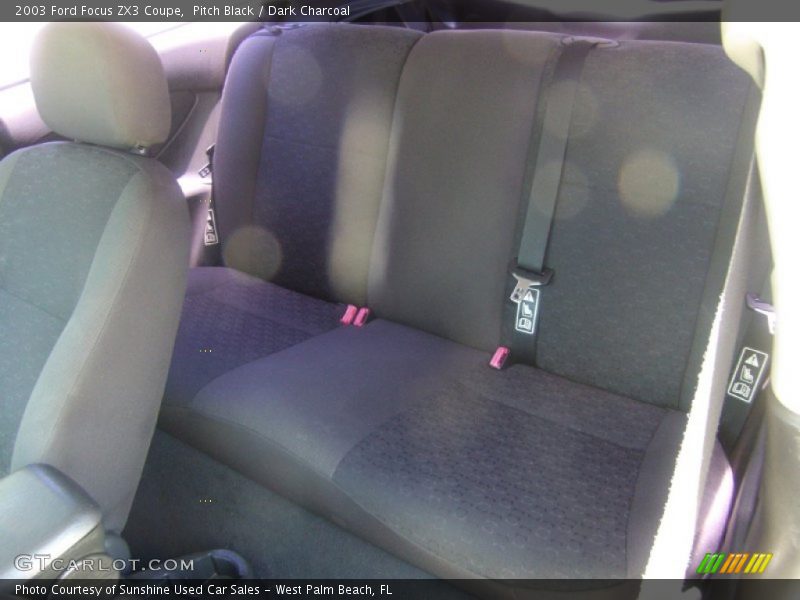 Pitch Black / Dark Charcoal 2003 Ford Focus ZX3 Coupe