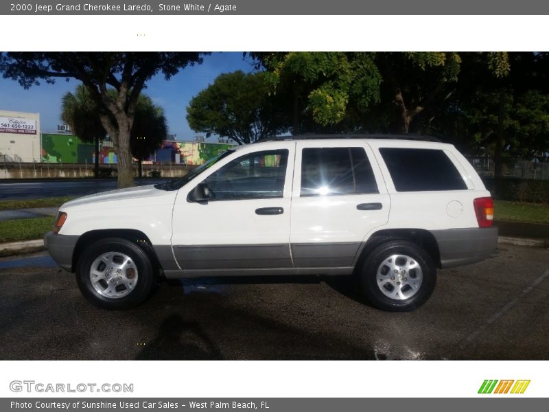 Stone White / Agate 2000 Jeep Grand Cherokee Laredo