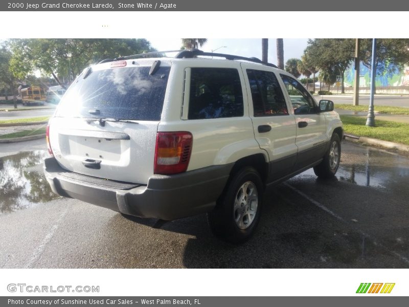 Stone White / Agate 2000 Jeep Grand Cherokee Laredo