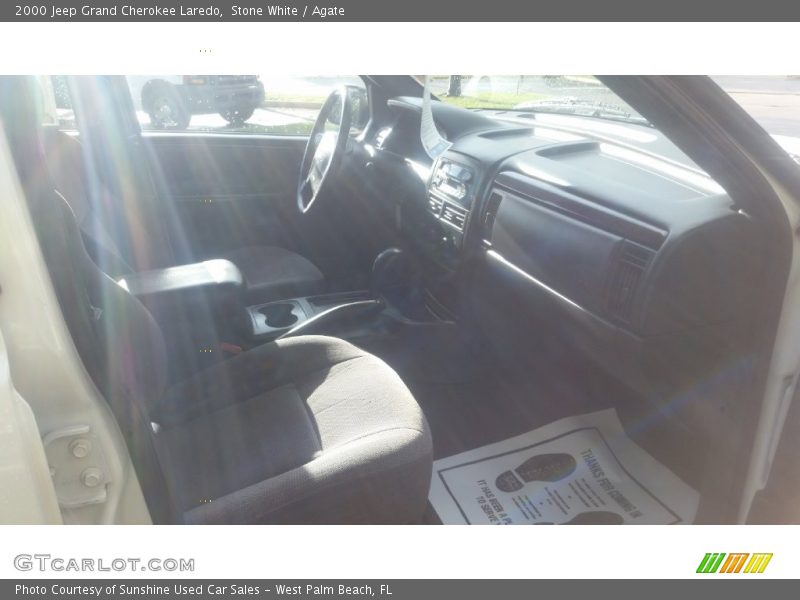 Stone White / Agate 2000 Jeep Grand Cherokee Laredo