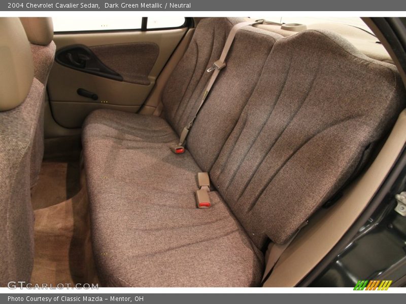 Dark Green Metallic / Neutral 2004 Chevrolet Cavalier Sedan