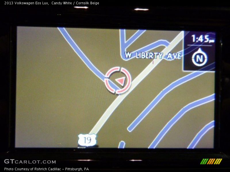 Candy White / Cornsilk Beige 2013 Volkswagen Eos Lux