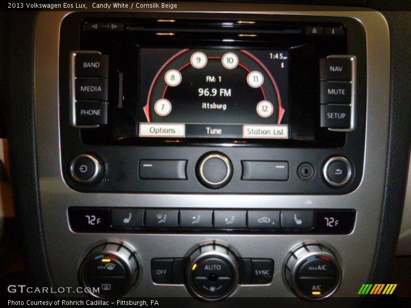 Candy White / Cornsilk Beige 2013 Volkswagen Eos Lux