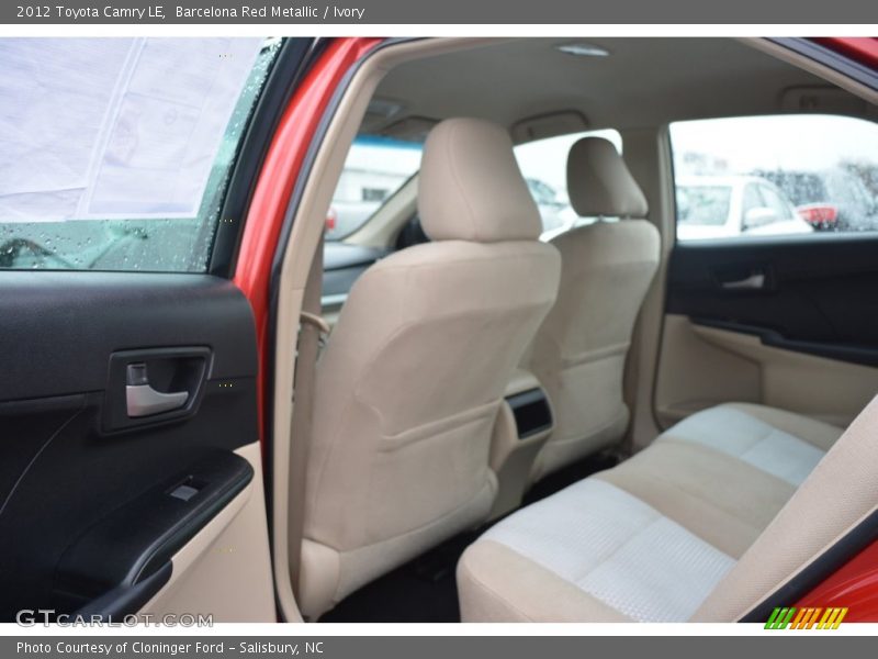 Barcelona Red Metallic / Ivory 2012 Toyota Camry LE