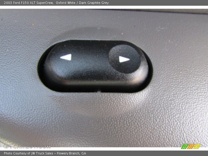 Oxford White / Dark Graphite Grey 2003 Ford F150 XLT SuperCrew