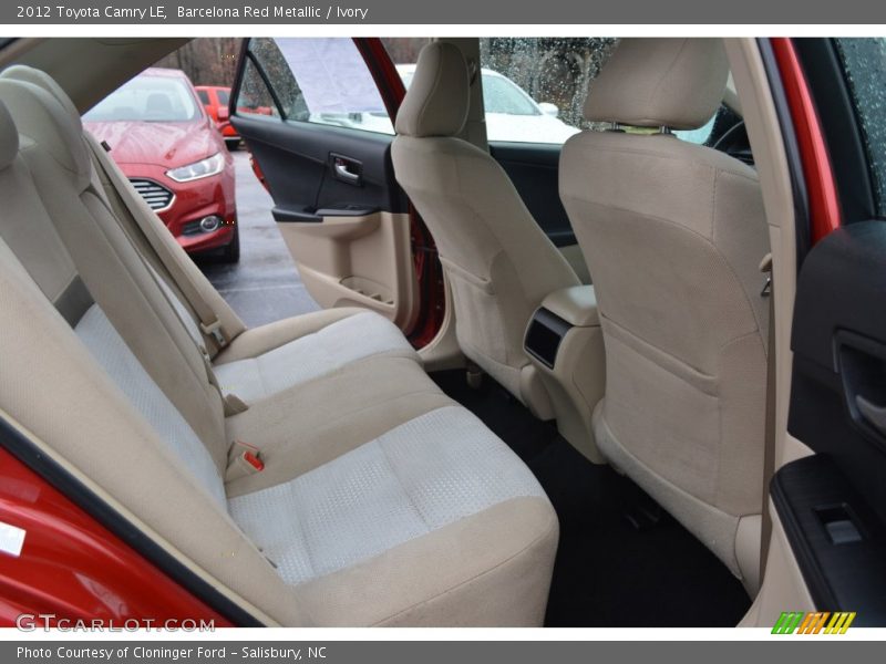 Barcelona Red Metallic / Ivory 2012 Toyota Camry LE