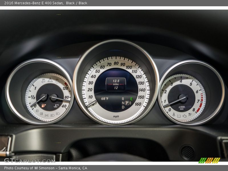 Black / Black 2016 Mercedes-Benz E 400 Sedan