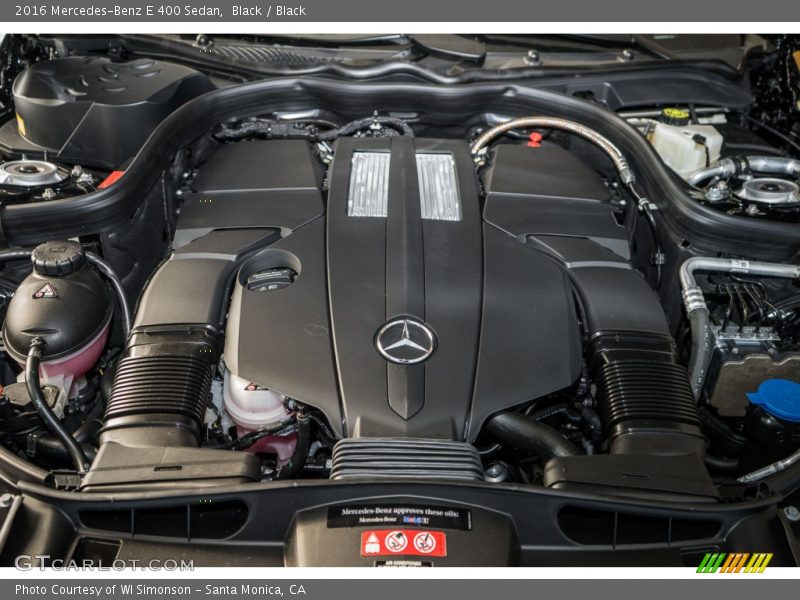 Black / Black 2016 Mercedes-Benz E 400 Sedan
