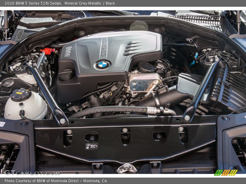  2016 5 Series 528i Sedan Engine - 2.0 Liter DI TwinPower Turbocharged DOHC 16-Valve VVT 4 Cylinder