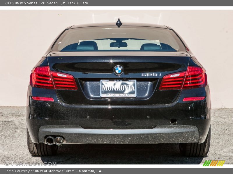 Jet Black / Black 2016 BMW 5 Series 528i Sedan