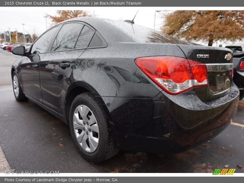 Black Granite Metallic / Jet Black/Medium Titanium 2015 Chevrolet Cruze LS