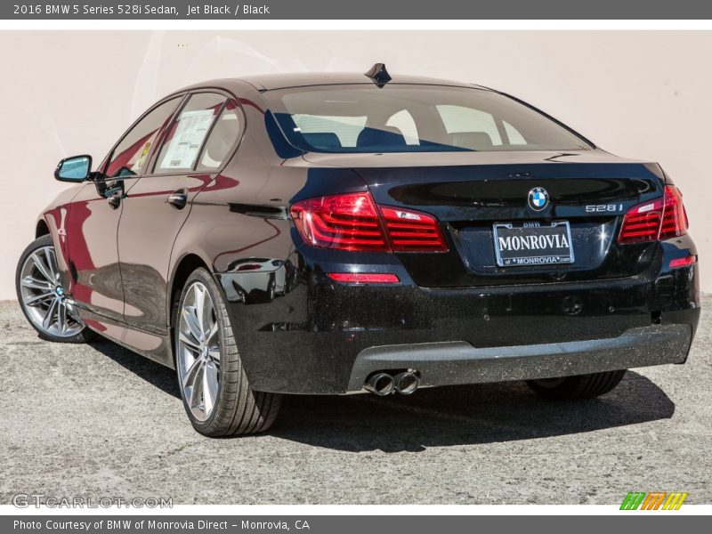 Jet Black / Black 2016 BMW 5 Series 528i Sedan