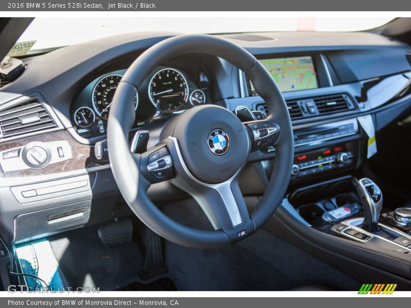 Jet Black / Black 2016 BMW 5 Series 528i Sedan
