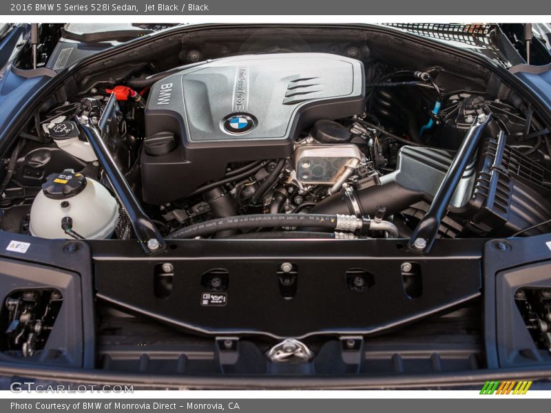 Jet Black / Black 2016 BMW 5 Series 528i Sedan