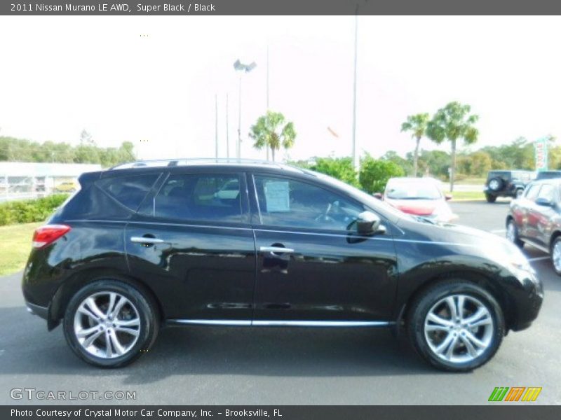 Super Black / Black 2011 Nissan Murano LE AWD