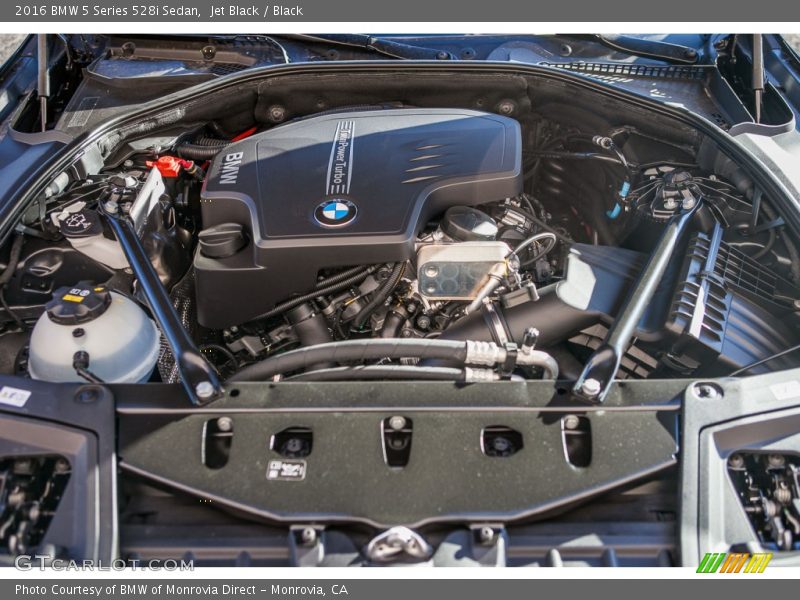 Jet Black / Black 2016 BMW 5 Series 528i Sedan