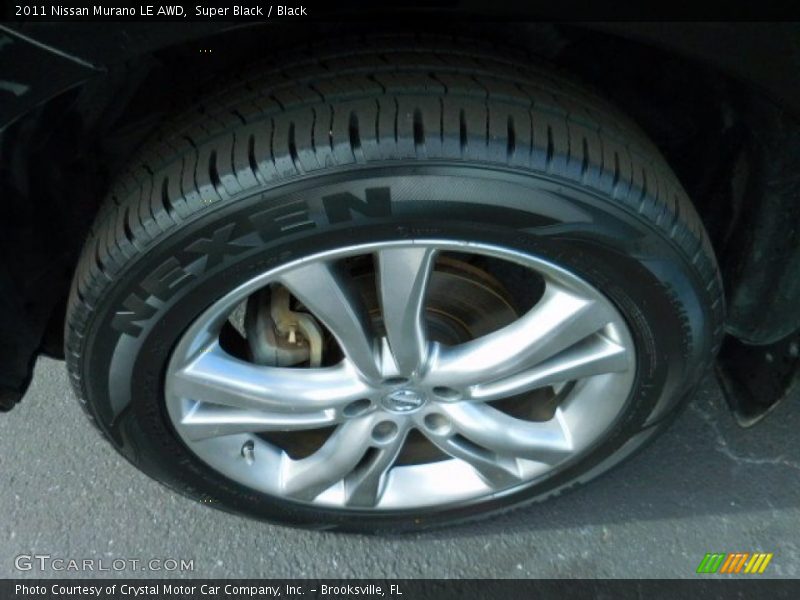Super Black / Black 2011 Nissan Murano LE AWD