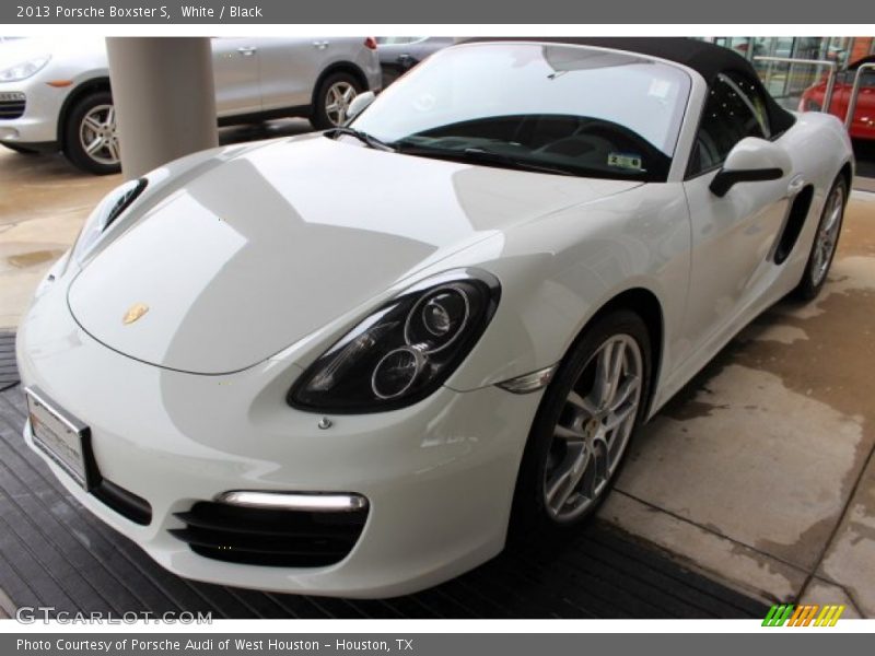 White / Black 2013 Porsche Boxster S