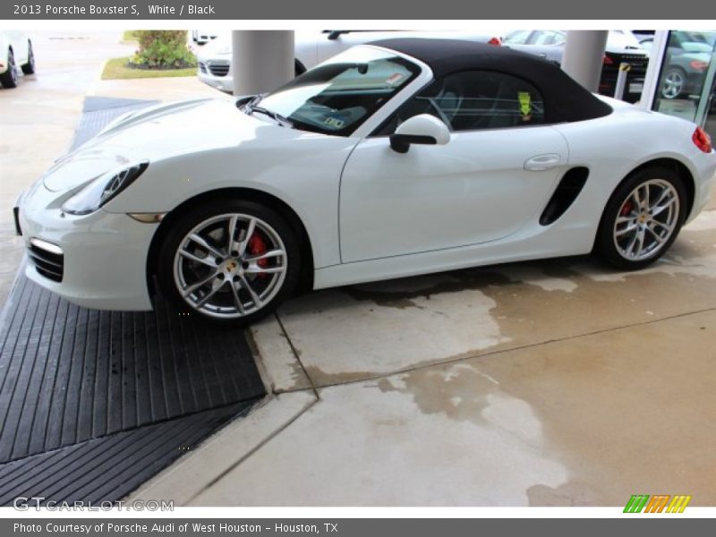 White / Black 2013 Porsche Boxster S