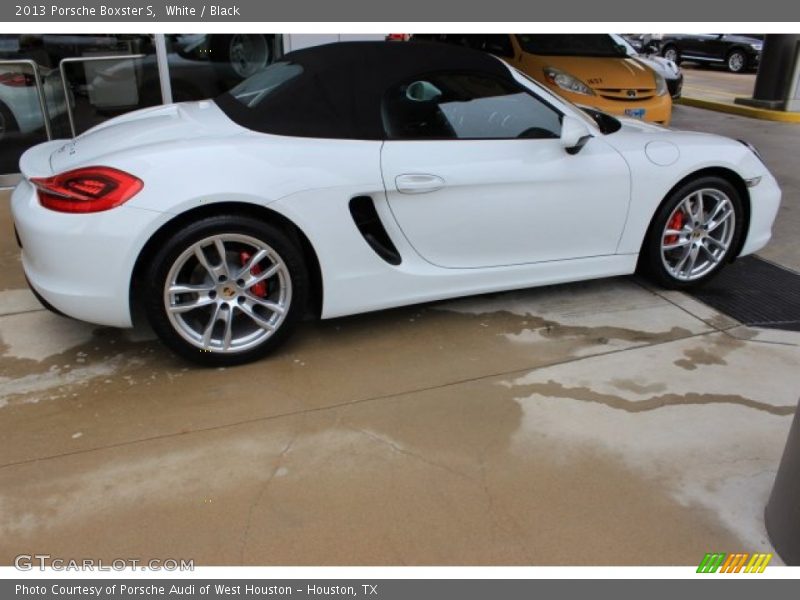 White / Black 2013 Porsche Boxster S