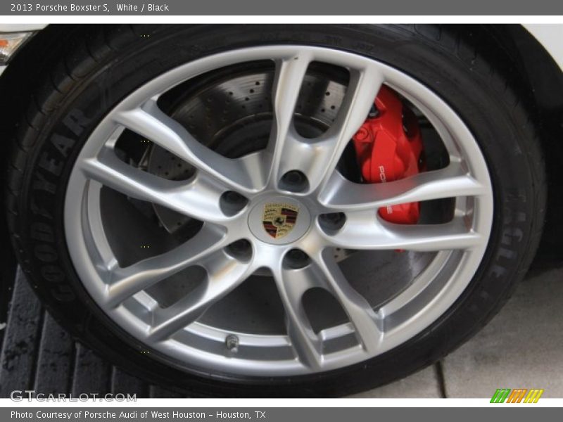 White / Black 2013 Porsche Boxster S