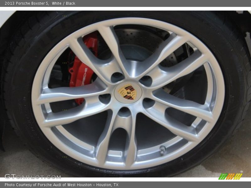 White / Black 2013 Porsche Boxster S