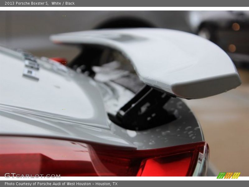 White / Black 2013 Porsche Boxster S