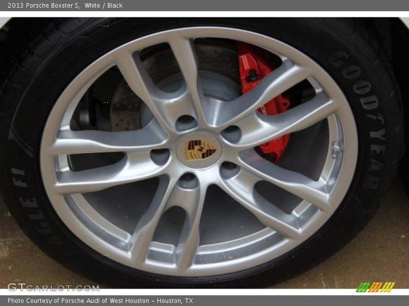 White / Black 2013 Porsche Boxster S