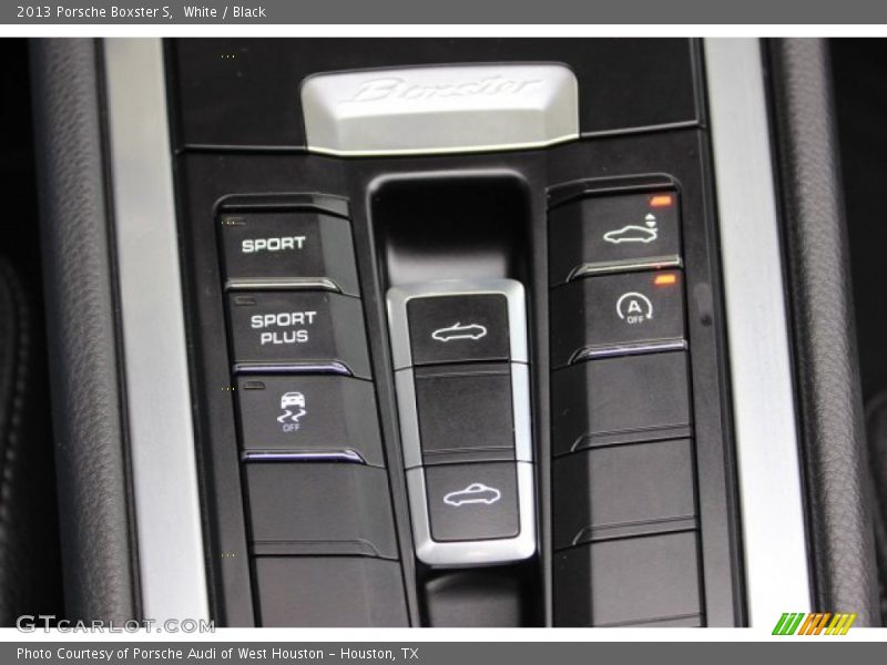 White / Black 2013 Porsche Boxster S