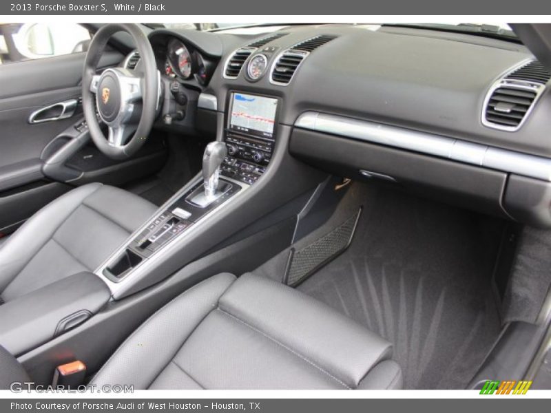 White / Black 2013 Porsche Boxster S
