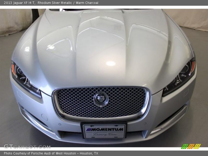 Rhodium Silver Metallic / Warm Charcoal 2013 Jaguar XF I4 T