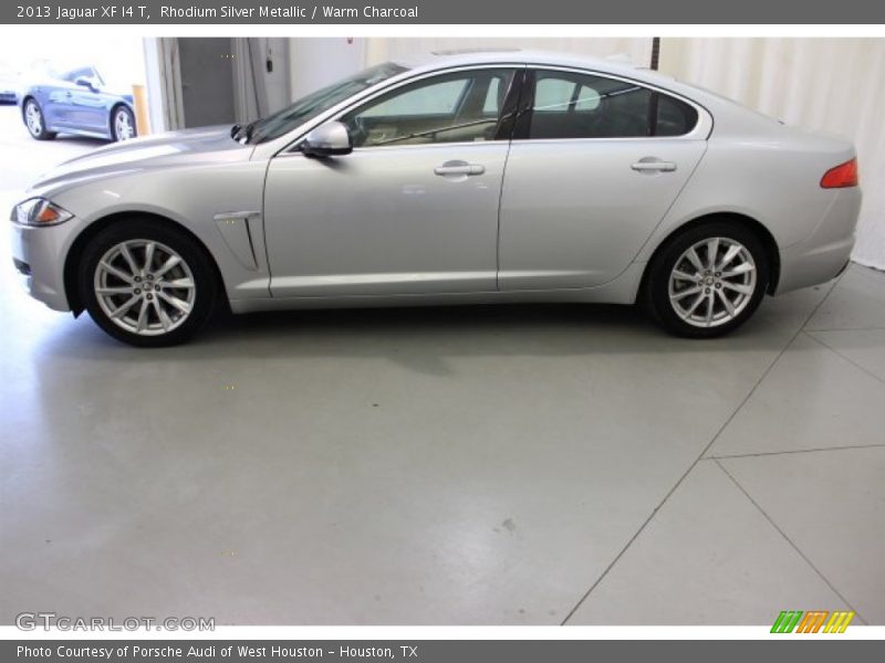 Rhodium Silver Metallic / Warm Charcoal 2013 Jaguar XF I4 T