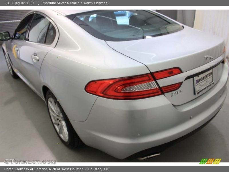 Rhodium Silver Metallic / Warm Charcoal 2013 Jaguar XF I4 T