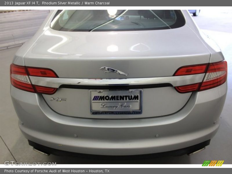Rhodium Silver Metallic / Warm Charcoal 2013 Jaguar XF I4 T