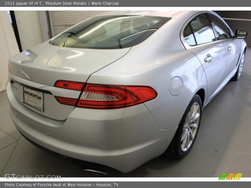 Rhodium Silver Metallic / Warm Charcoal 2013 Jaguar XF I4 T
