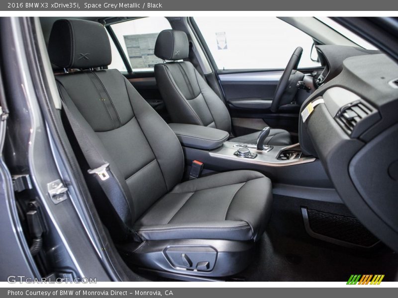 Space Grey Metallic / Black 2016 BMW X3 xDrive35i