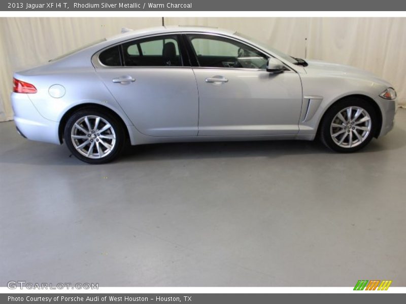 Rhodium Silver Metallic / Warm Charcoal 2013 Jaguar XF I4 T