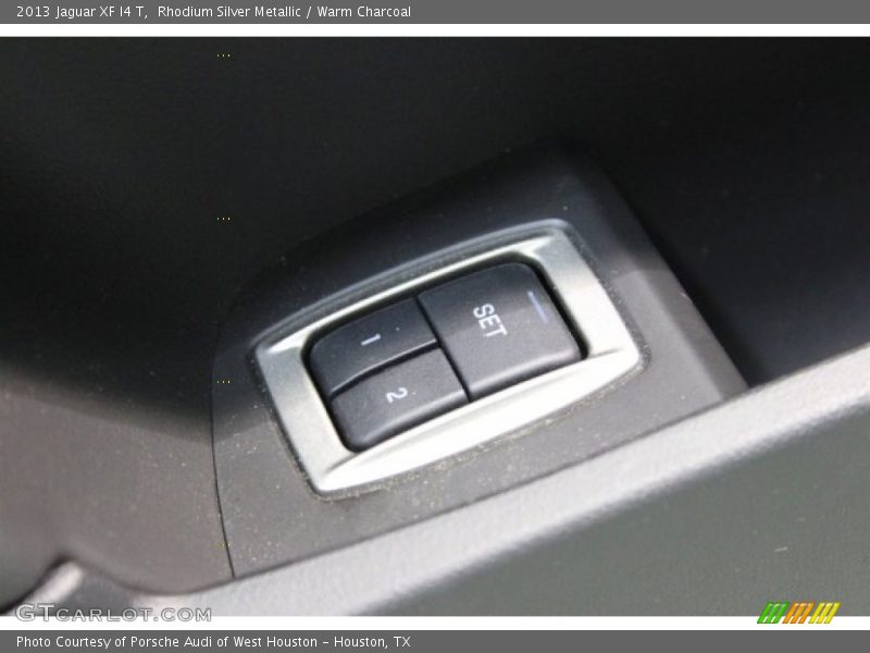 Rhodium Silver Metallic / Warm Charcoal 2013 Jaguar XF I4 T