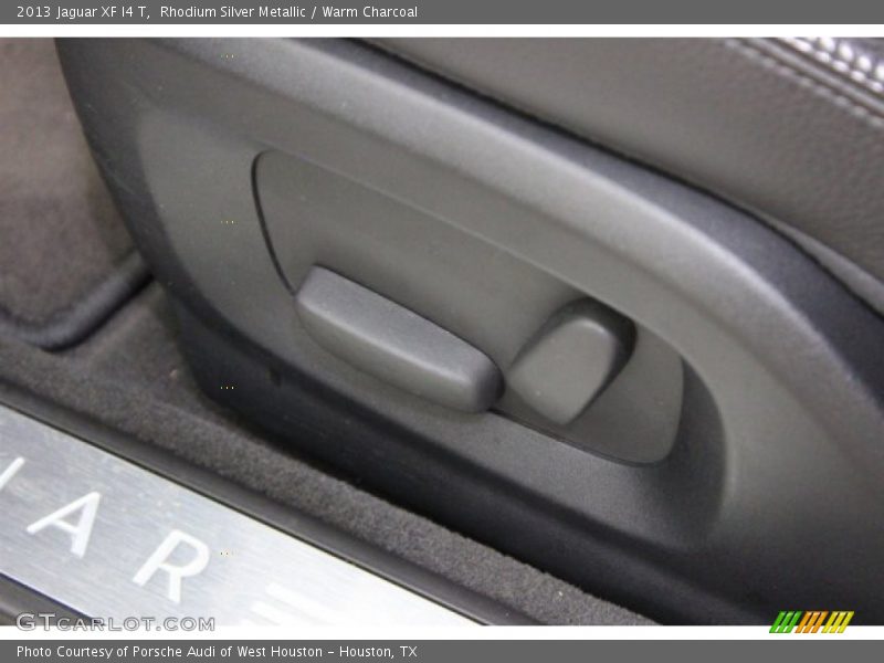 Rhodium Silver Metallic / Warm Charcoal 2013 Jaguar XF I4 T