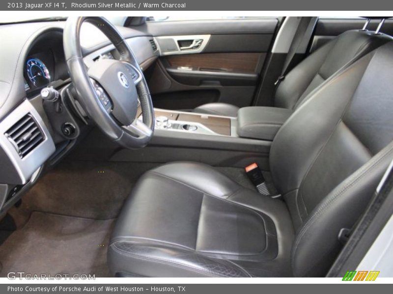 Rhodium Silver Metallic / Warm Charcoal 2013 Jaguar XF I4 T