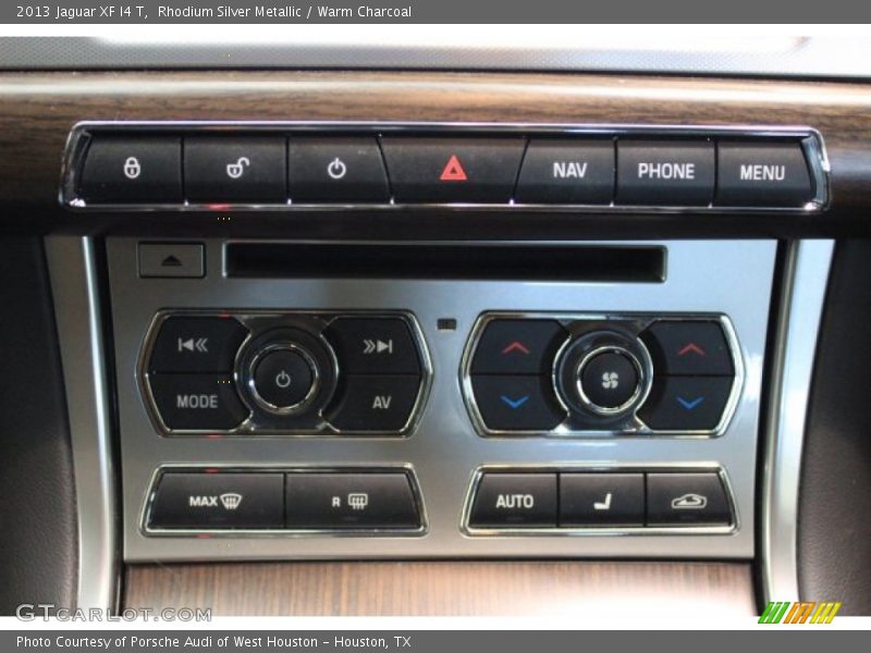Rhodium Silver Metallic / Warm Charcoal 2013 Jaguar XF I4 T