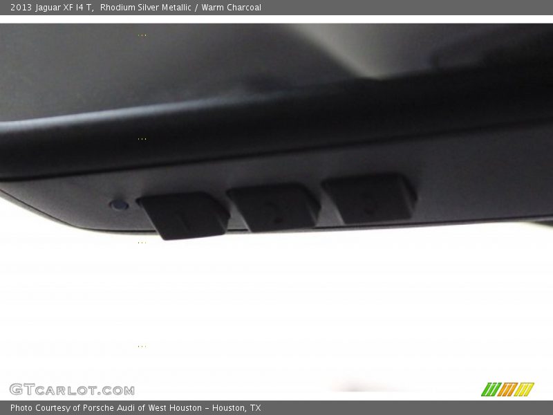 Rhodium Silver Metallic / Warm Charcoal 2013 Jaguar XF I4 T