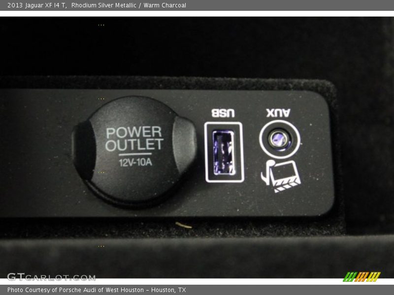 Rhodium Silver Metallic / Warm Charcoal 2013 Jaguar XF I4 T