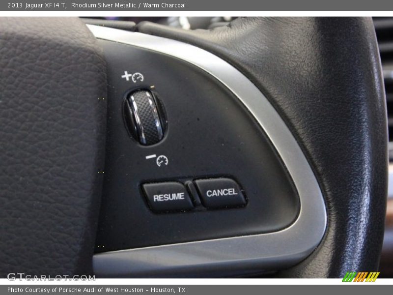 Rhodium Silver Metallic / Warm Charcoal 2013 Jaguar XF I4 T