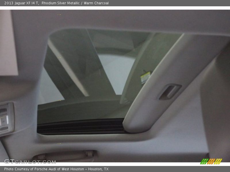 Rhodium Silver Metallic / Warm Charcoal 2013 Jaguar XF I4 T