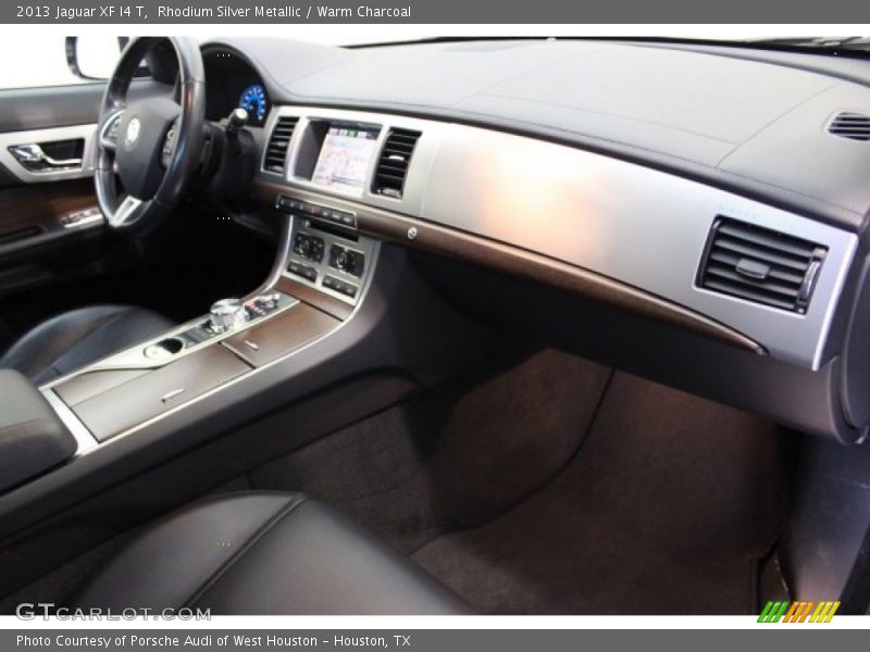Rhodium Silver Metallic / Warm Charcoal 2013 Jaguar XF I4 T