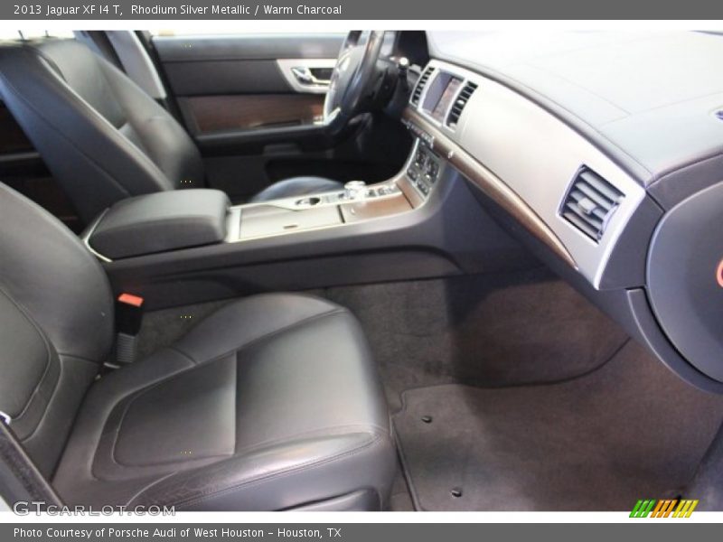 Rhodium Silver Metallic / Warm Charcoal 2013 Jaguar XF I4 T