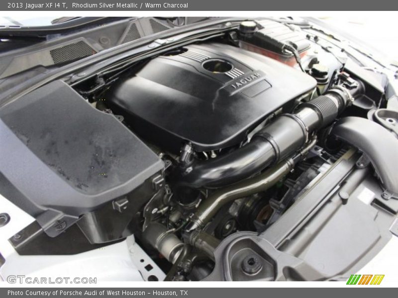 Rhodium Silver Metallic / Warm Charcoal 2013 Jaguar XF I4 T