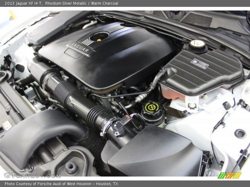Rhodium Silver Metallic / Warm Charcoal 2013 Jaguar XF I4 T